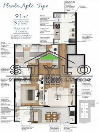 Imagem Apartamento com 3 Quartos à Venda, 91 m² em Rudge Ramos - São Bernardo Do Campo