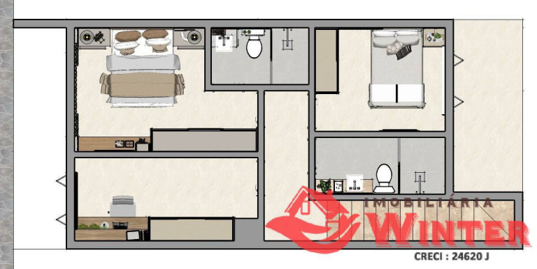 Imagem Casa com 3 Quartos à Venda, 119 m² em Matiel - Feliz Imagem Casa com 3 Quartos à Venda, 119 m² em Matiel - Feliz