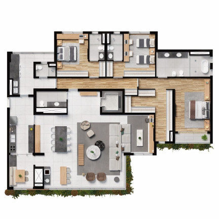Imagem Apartamento com 4 Quartos à Venda, 259 m² em Moema - São Paulo Imagem Apartamento com 4 Quartos à Venda, 259 m² em Moema - São Paulo