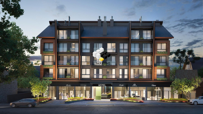 Apartamento com 2 Quartos à Venda, 80 m² em Centro - Gramado