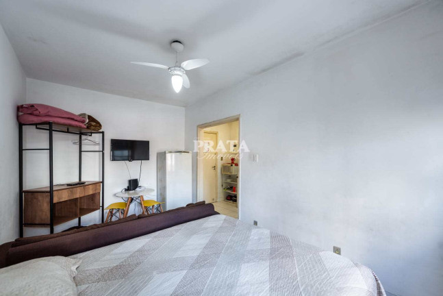 Imagem Apartamento com 1 Quarto para Alugar, 31 m² em Embaré - Santos Imagem Apartamento com 1 Quarto para Alugar, 31 m² em Embaré - Santos