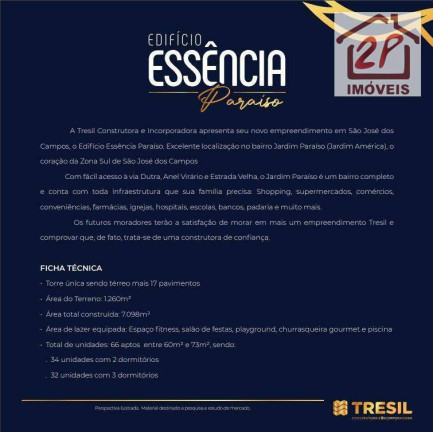 Imagem Apartamento com 2 Quartos à Venda, 60 m² em Jardim América - São José Dos Campos Imagem Apartamento com 2 Quartos à Venda, 60 m² em Jardim América - São José Dos Campos