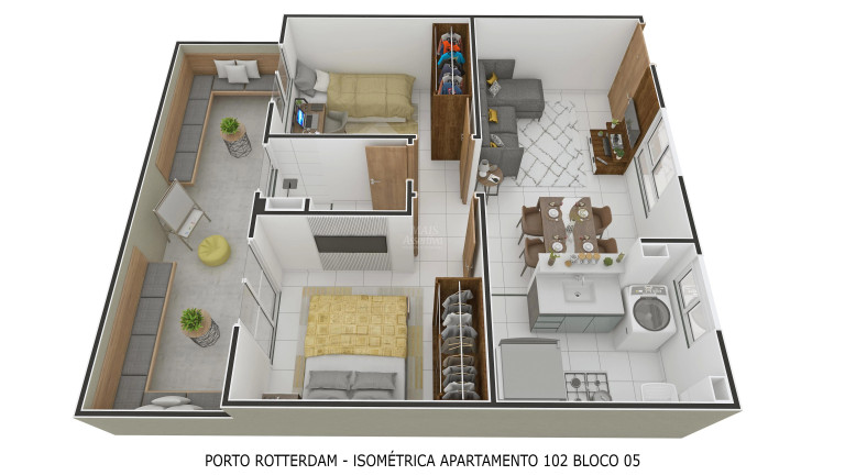 Imagem Apartamento com 2 Quartos à Venda, 42 m² em Rondônia - Novo Hamburgo Imagem Apartamento com 2 Quartos à Venda, 42 m² em Rondônia - Novo Hamburgo