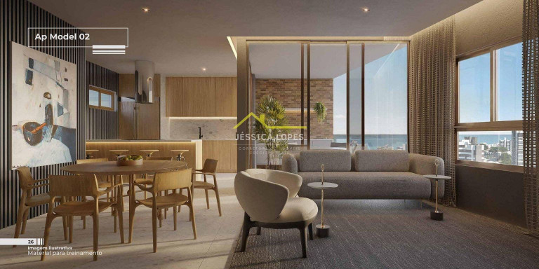 Imagem Apartamento com 2 Quartos à Venda, 61 m² em Bessa - João Pessoa Imagem Apartamento com 2 Quartos à Venda, 61 m² em Bessa - João Pessoa