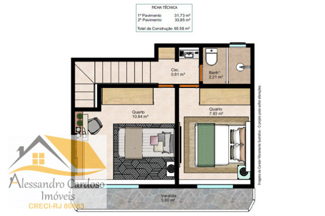 Imagem Casa com 2 Quartos à Venda, 66 m² em Varginha - Nova Friburgo Imagem Casa com 2 Quartos à Venda, 66 m² em Varginha - Nova Friburgo