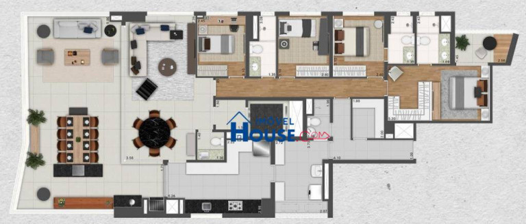 Imagem Apartamento com 4 Quartos à Venda, 218 m² em Alto Da Lapa - São Paulo