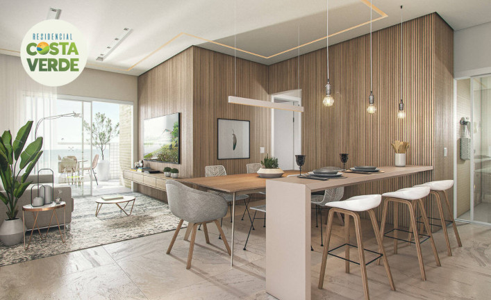 Imagem Apartamento com 2 Quartos à Venda, 77 m² em Vila Antártica - Mongaguá