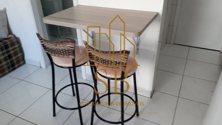 Imagem Kitnet com 1 Quarto à Venda, 26 m² em Embaré - Santos Imagem Kitnet com 1 Quarto à Venda, 26 m² em Embaré - Santos