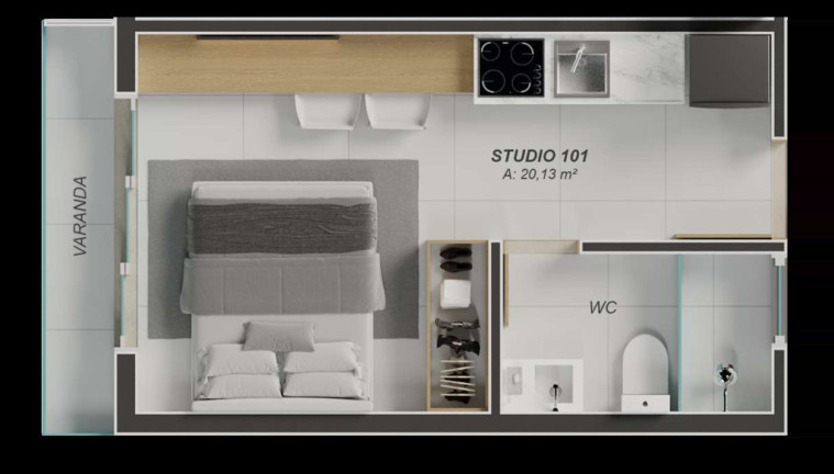 Imagem Imóvel com 1 Quarto à Venda, 20 m² em Aeroclube - João Pessoa Imagem Imóvel com 1 Quarto à Venda, 20 m² em Aeroclube - João Pessoa