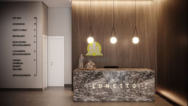 Imagem Studio com 1 Quarto à Venda, 34 m² em água Verde - Curitiba Imagem Studio com 1 Quarto à Venda, 34 m² em água Verde - Curitiba