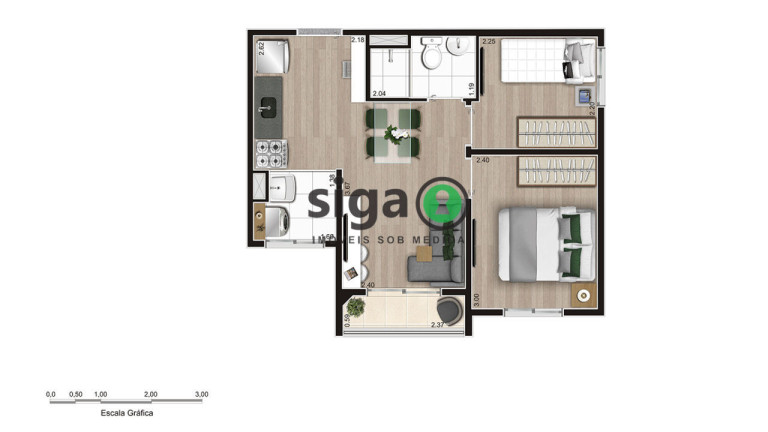 Imagem Apartamento com 2 Quartos à Venda, 37 m² em Campo Limpo - São Paulo Imagem Apartamento com 2 Quartos à Venda, 37 m² em Campo Limpo - São Paulo