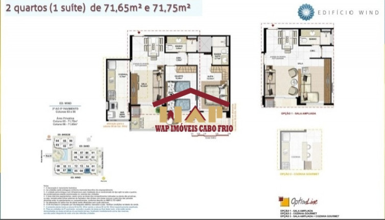 Imagem Apartamento com 2 Quartos à Venda,  em Algodoal - Cabo Frio