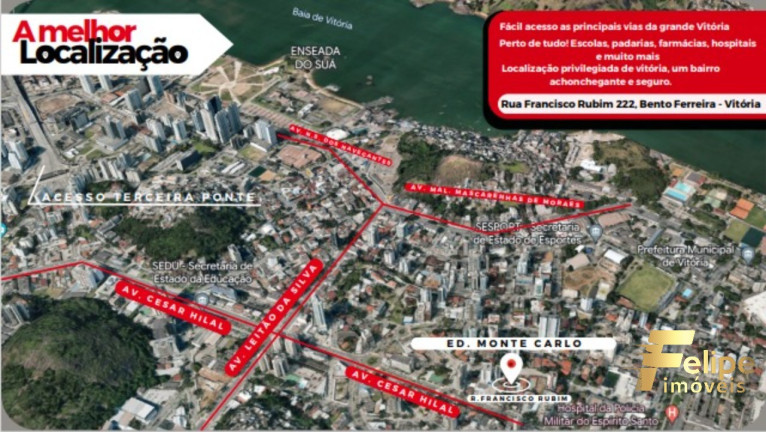 Imagem Imóvel com 2 Quartos à Venda, 70 m² em Bento Ferreira - Vitória Imagem Imóvel com 2 Quartos à Venda, 70 m² em Bento Ferreira - Vitória