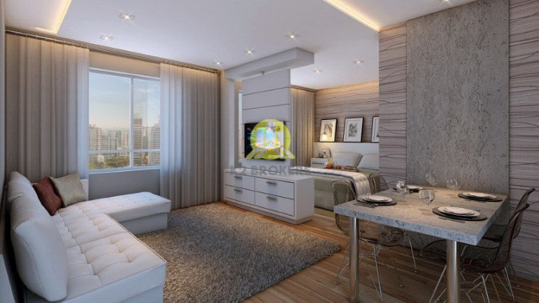 Imagem Apartamento com 1 Quarto à Venda, 39 m² em Rebouças - Curitiba Imagem Apartamento com 1 Quarto à Venda, 39 m² em Rebouças - Curitiba