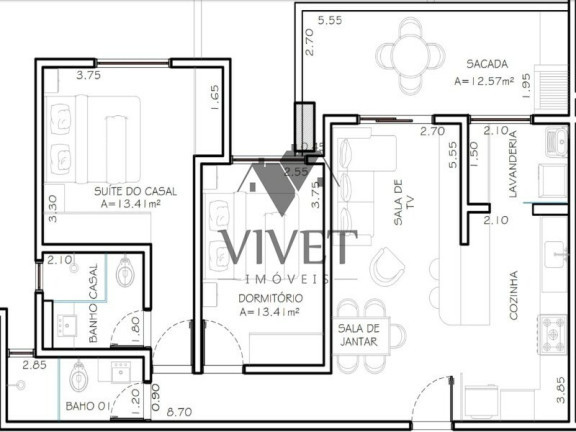 Imagem Apartamento com 2 Quartos à Venda, 75 m² em Vila Jardini - Sorocaba Imagem Apartamento com 2 Quartos à Venda, 75 m² em Vila Jardini - Sorocaba