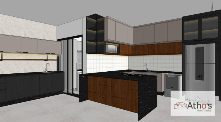 Imagem Casa com 3 Quartos à Venda, 202 m² em Evidencias - Indaiatuba Imagem Casa com 3 Quartos à Venda, 202 m² em Evidencias - Indaiatuba