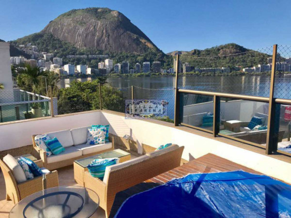 Imagem Cobertura com 4 Quartos à Venda, 317 m² em Lagoa - Rio De Janeiro Imagem Cobertura com 4 Quartos à Venda, 317 m² em Lagoa - Rio De Janeiro