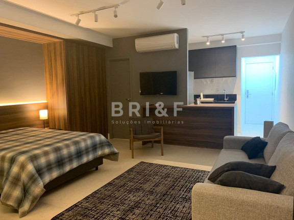 Imagem Apartamento com 1 Quarto para Alugar, 40 m² em Brooklin Paulista - São Paulo Imagem Apartamento com 1 Quarto para Alugar, 40 m² em Brooklin Paulista - São Paulo