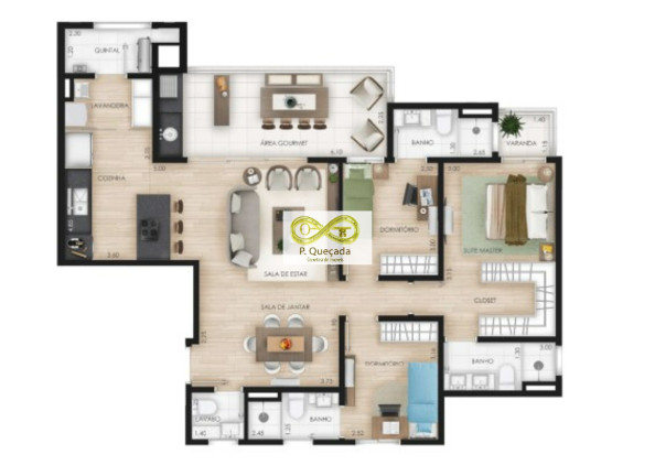 Imóvel com 3 Quartos à Venda, 114 m² em Jardim Guarani - Campinas