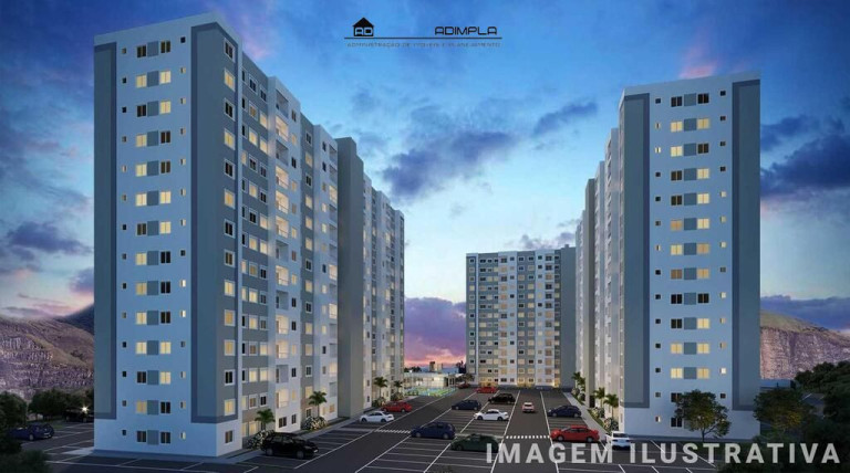 Imagem Apartamento com 2 Quartos à Venda, 46 m² em Alcântara - São Gonçalo