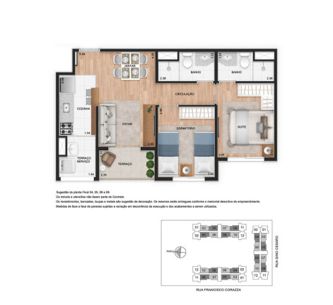 Imagem Apartamento com 3 Quartos à Venda, 62 m² em Barra Funda - São Paulo