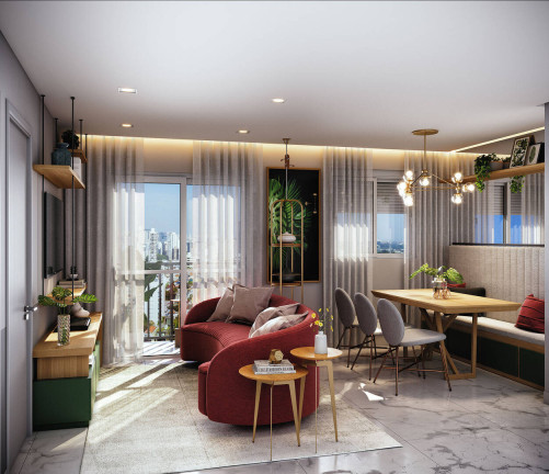 Imagem Apartamento com 2 Quartos à Venda, 44 m² em Quarta Parada - São Paulo Imagem Apartamento com 2 Quartos à Venda, 44 m² em Quarta Parada - São Paulo