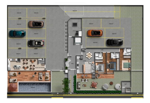 Imagem Imóvel com 3 Quartos à Venda, 100 m² em Canto Grande - Bombinhas