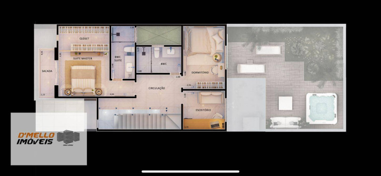 Imagem Sobrado com 3 Quartos à Venda, 170 m² em Beira Rio - Biguaçu Imagem Sobrado com 3 Quartos à Venda, 170 m² em Beira Rio - Biguaçu