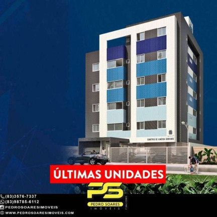 Apartamento com 2 Quartos à Venda, 50 m² em João Paulo Ii - João Pessoa