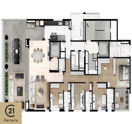 Imagem Apartamento com 4 Quartos à Venda, 278 m² em Moema - São Paulo Imagem Apartamento com 4 Quartos à Venda, 278 m² em Moema - São Paulo