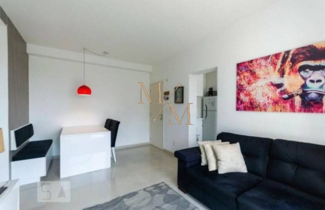 Imagem Apartamento com 1 Quarto para Alugar, 54 m² em Pompéia - Santos Imagem Apartamento com 1 Quarto para Alugar, 54 m² em Pompéia - Santos