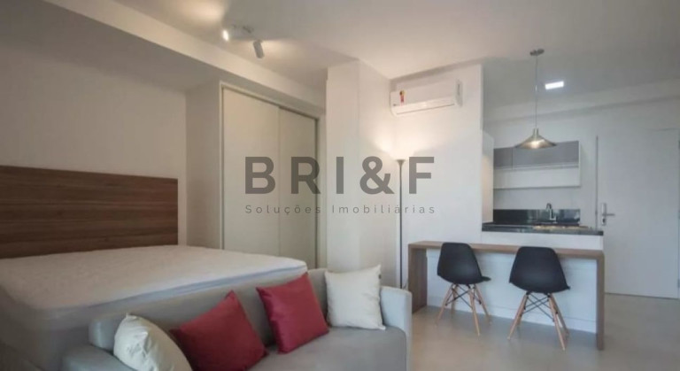 Apartamento com 1 Quarto para Alugar, 40 m² em Brooklin  - São Paulo