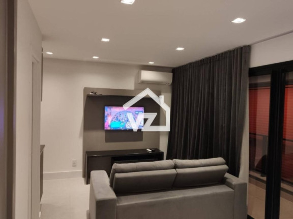 Imagem Apartamento com 1 Quarto para Alugar, 37 m² em Campo Belo - São Paulo