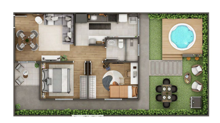 Imagem Apartamento com 2 Quartos à Venda, 49 m² em Parque Santos Dumont - Votorantim Imagem Apartamento com 2 Quartos à Venda, 49 m² em Parque Santos Dumont - Votorantim