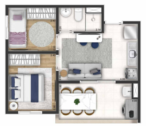 Imagem Imóvel com 1 Quarto à Venda, 34 m² em Jardim Taquaral - São Paulo Imagem Imóvel com 1 Quarto à Venda, 34 m² em Jardim Taquaral - São Paulo