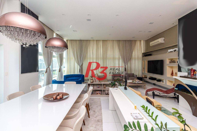 Imagem Cobertura com 5 Quartos à Venda, 740 m² em Gonzaga - Santos Imagem Cobertura com 5 Quartos à Venda, 740 m² em Gonzaga - Santos