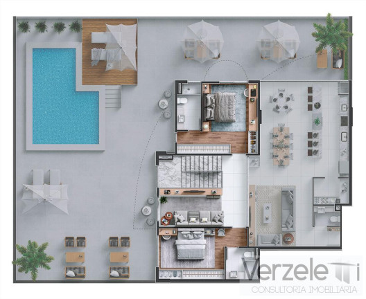 Imagem Apartamento com 3 Quartos à Venda, 151 m² em Praia Brava - Itajaí