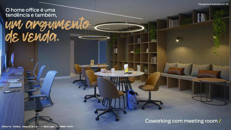Imagem Apartamento com 2 Quartos à Venda, 63 m² em Itapuã - Salvador