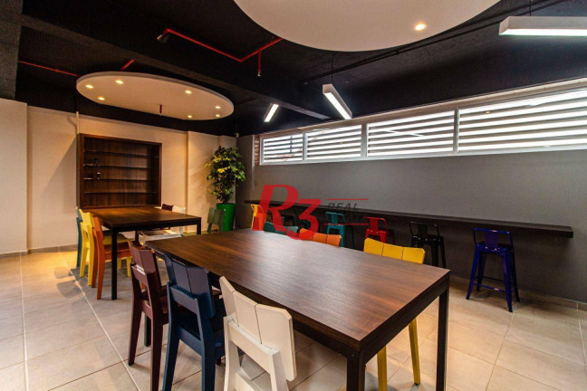 Imagem Sala Comercial para Alugar, 101 m² em Vila Matias - Santos Imagem Sala Comercial para Alugar, 101 m² em Vila Matias - Santos