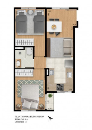 Imagem Imóvel com 2 Quartos à Venda, 36 m² em Vila Arriete - São Paulo Imagem Imóvel com 2 Quartos à Venda, 36 m² em Vila Arriete - São Paulo