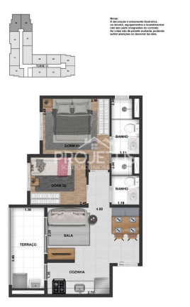 Imagem Apartamento com 1 Quarto à Venda, 24 m² em Tatuapé - São Paulo Imagem Apartamento com 1 Quarto à Venda, 24 m² em Tatuapé - São Paulo