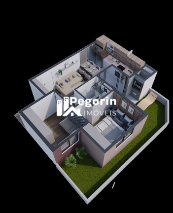 Imagem Apartamento com 2 Quartos à Venda, 45 m² em Novo Mundo - Curitiba
