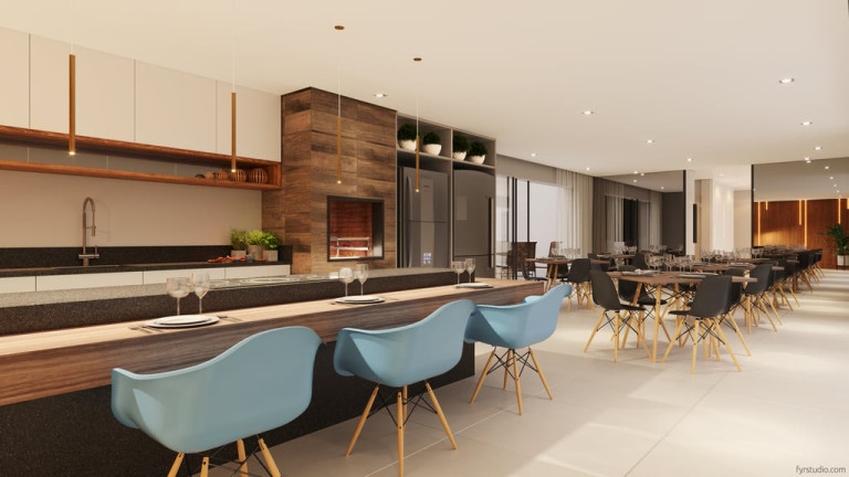Imagem Apartamento com 1 Quarto à Venda, 63 m² em Portão - Curitiba