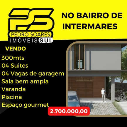 Imagem Casa com 4 Quartos à Venda, 300 m² em Intermares - Cabedelo Imagem Casa com 4 Quartos à Venda, 300 m² em Intermares - Cabedelo
