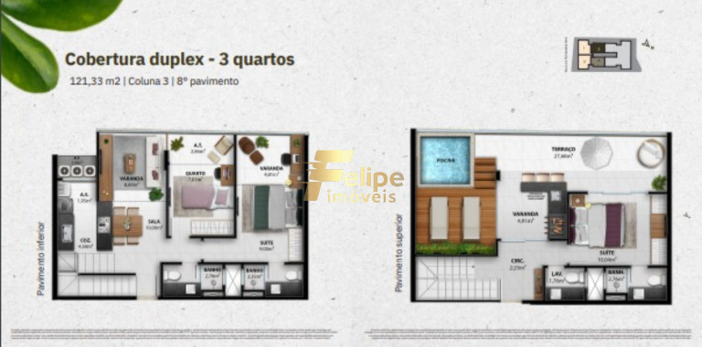 Imagem Imóvel com 3 Quartos à Venda, 81 m² em Praia Da Costa - Vila Velha