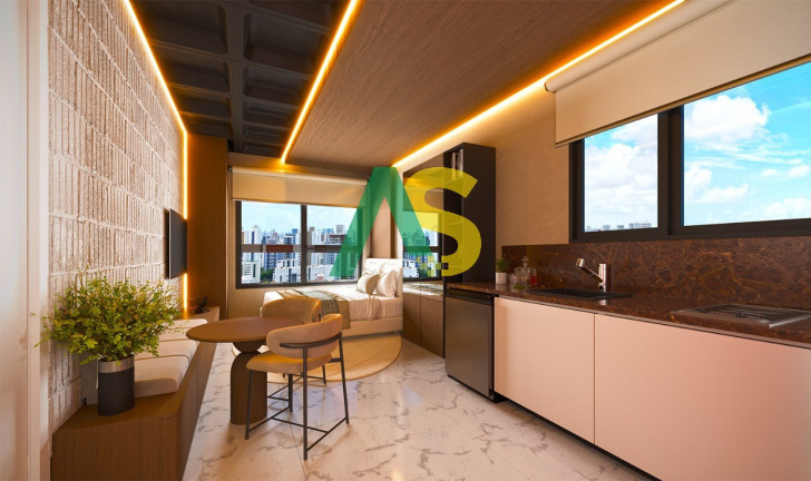 Imagem Flat com 1 Quarto à Venda, 20 m² em Encruzilhada - Recife Imagem Flat com 1 Quarto à Venda, 20 m² em Encruzilhada - Recife