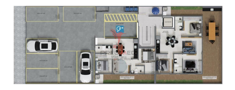 Imagem Apartamento com 3 Quartos à Venda, 60 m² em Altiplano Cabo Branco - João Pessoa