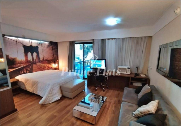 Apartamento com 1 Quarto à Venda, 35 m² em Ibirapuera - São Paulo