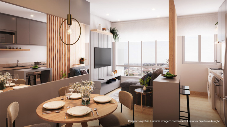 Imagem Apartamento com 2 Quartos à Venda, 42 m² em Jardim Villagio Ghiraldelli - Hortolândia