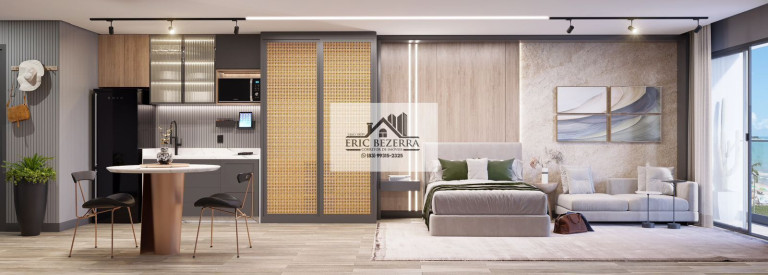 Imagem Flat com 1 Quarto à Venda, 37 m² em Intermares - Cabedelo Imagem Flat com 1 Quarto à Venda, 37 m² em Intermares - Cabedelo